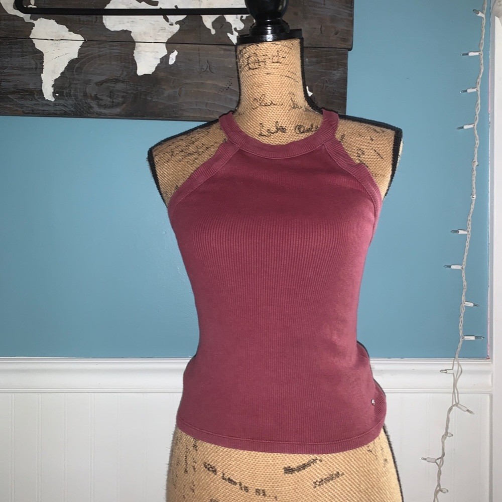AE Mauve Halter Top